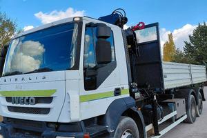 IVECO STRALIS 310 RIBALTABILE GRU - EURO 5 - 2011