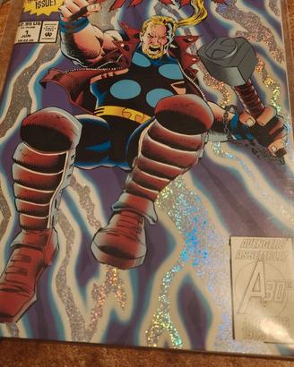 💥 MARVEL USA ’90 – Foil / Glow / Metal Covers