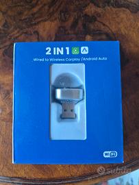adattatore wireless per Android auto e Apple car p