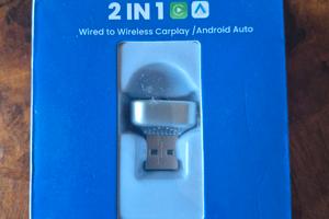adattatore wireless per Android auto e Apple car p