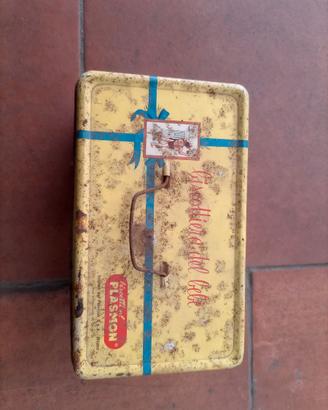 Scatola di biscotti vintage