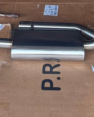 Terminale di scarico con valvola 500 Abarth Monza
