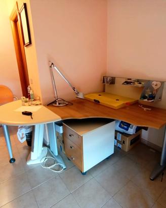 Ufficio Completo DOPPIO LAS Mobili - Serie Format/
