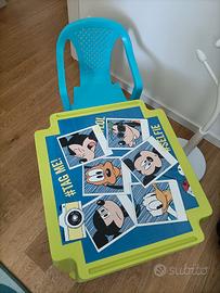 Tavolino e sedia bambini