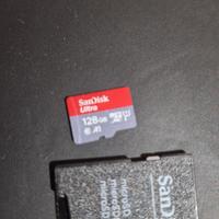 Sandisk ultra 128gb microsd più adattatore 