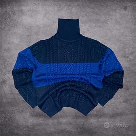 Maglione dolcevita vintage 72D Knitwear XL