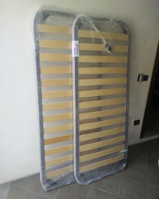 Coppia reti a doghe NUOVE 75x180