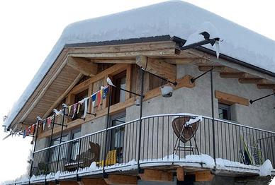 Baita indipendente con giardino