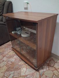 Mobile porta TV due ante colore noce