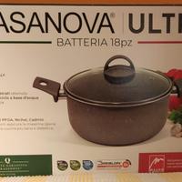 Batteria di pentole antiaderenti 18 pz