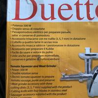 Tritacarne-passa pomodoro DUETTO