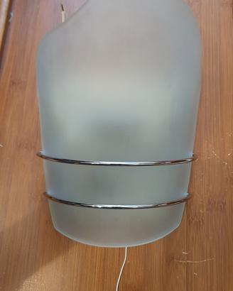 lampada da parete in vetro