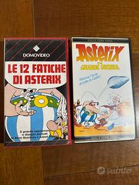 Lotto 2 VHS Asterix: 12 Fatiche + Grande Guerra