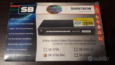 NUOVO DISTRIBUTORE-AMPLIFICATORE Di SEGNALE VIDEO