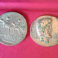 Riproduzione fedele di moneta romana