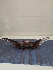 Ciotola in vetro artistico anni 60