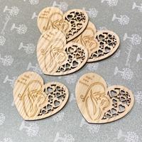 Magneti legno festa della mamma