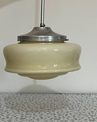 Lampadario a sospensione vintage anni ‘30-‘50