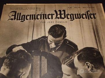1940 ALLGEMEINER WEGWEISER RIVISTA TEDESCA WW2