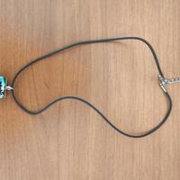 collana con ciondolo vetro di Murano