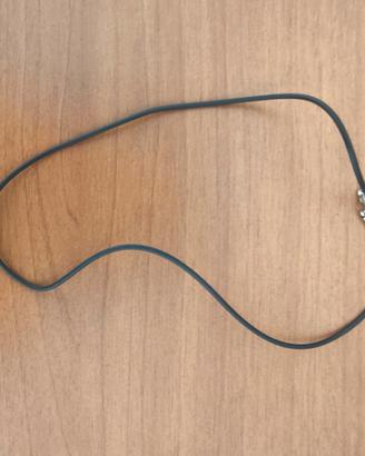 collana con ciondolo vetro di Murano