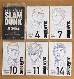 The First Slam Dunk 5 Cards Esclusiva Cinema