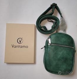 Zaino monospalla verde crossbody per donna - Nuova