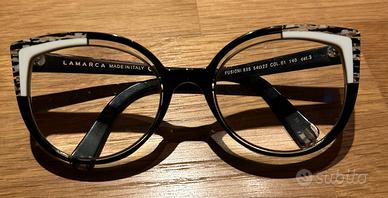 Montature occhiali LA MARCA nera avorio