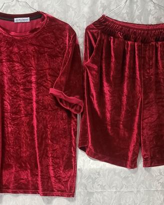 COMPLETO ESTIVO UOMO MIS L, ROSSO CINIGLIA,3 TASCH