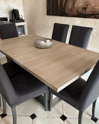 Sala da pranzo piu salotto