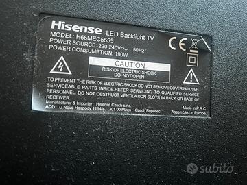 Tv 4K Smart Hisenze 65’