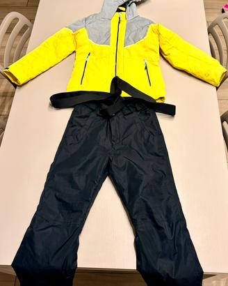 Giacca Pantalone Tuta Sci Snowboard bambina 140cm