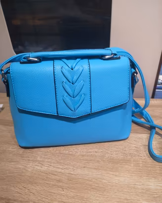 borsa a Tracolla da donna turchese 