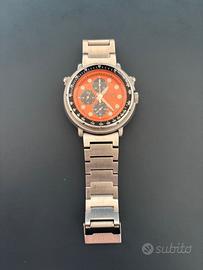 Seiko Chronograph Y187-7A30  – Quadrante Arancione