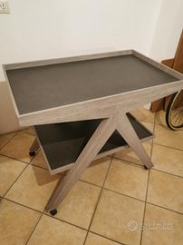 carrello portavivande o di design