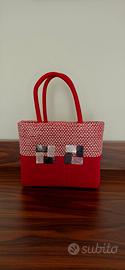 Tosca blu borsa a mano estiva