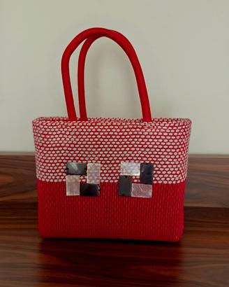 Tosca blu borsa a mano estiva