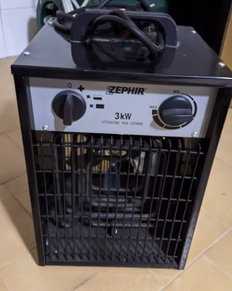 Generatore di calore con ventola Zefir 3kw