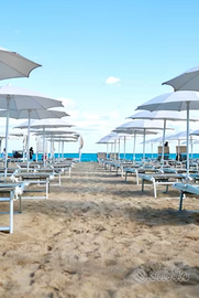 ombrelloni lettini da spiaggia