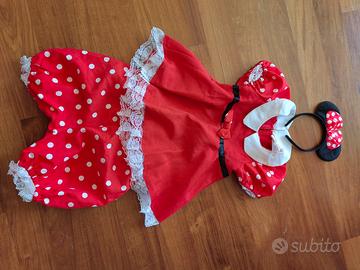 Vestito carnevale bimba Minnie