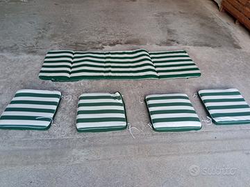 cuscini x  sedie da giardino 