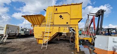 Aprisacco o rompisacco per rifiuti bialbero