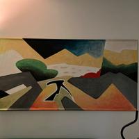 Quadro pittura arte moderna su tela