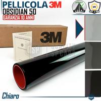 Pellicola Oscurante Vetri Auto 3M Nero Chiaro 1Mt