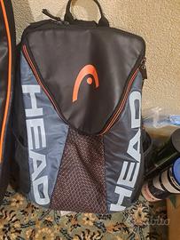 Zaino Head Nerone arancione