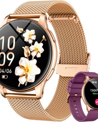 Smartwatch Donna con Chiamate Bluetooth: 1.32"