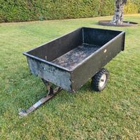 carrello per trattorino ckn ribaltabile pian150x90