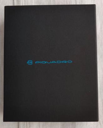 Portacarte Piquadro Uomo Pelle NUOVO Marrone
