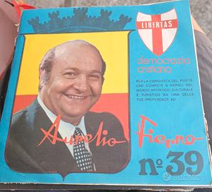 curiosita disco Aurelio Fierro pubb.elettorale