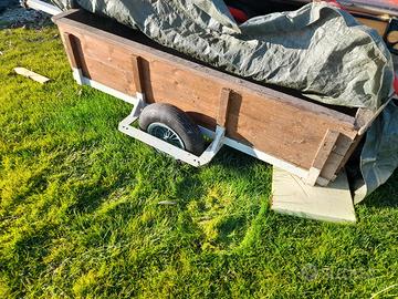 rimorchietto per trattorino 